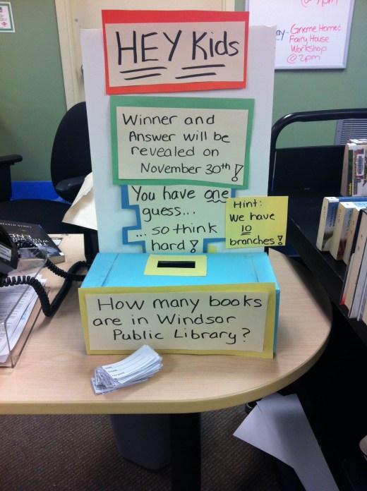 Library Contest: How many books are in the library?
