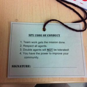 Spy Code of Conduct